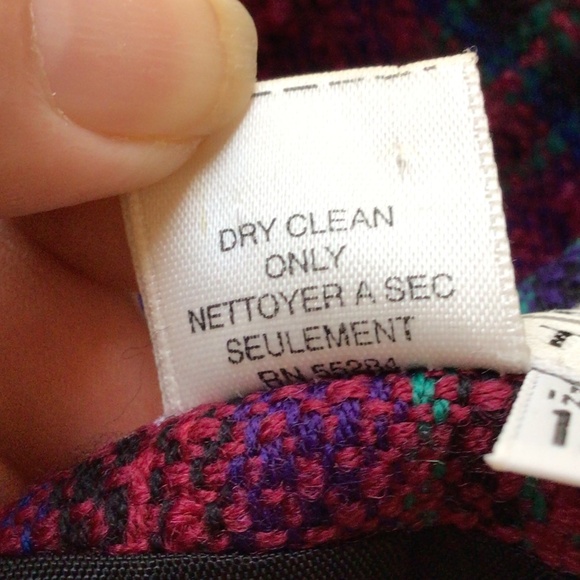 Talbots vintage blazer women’s size 12P wool blend - Picture 7 of 7